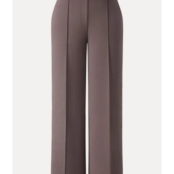 OGL Softest Spacer Knit Wrinkle-Resistant Mid Rise Straight Leg Pants Sz Medium - Picture 3 of 16